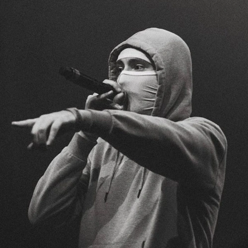 Aperçu du flyer dépliant pour le rappeur Népal